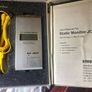 This is a JCI 140 Static Monitor kit by Stat Attack (Amersham International plc), designed to measure surface static voltage in industrial, electronic, or laboratory environments. Image 2