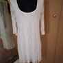 Women's Dress Savida Ivory REDUCED Jewelled Lace Image 3