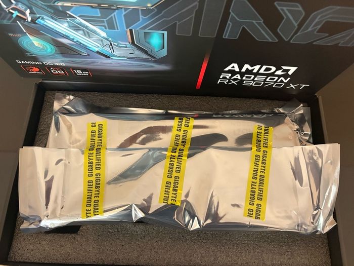 Radeon rx 9070xt from Gigabyte
