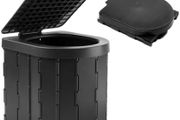 Portable Toilet, Outdoor Camping Toilet Fishing Toilet Campervan Toilet Collapsible Toilet Bucket Portable Loo Camping Loo Camping WC