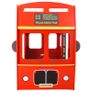 Bunk Bed London Bus Red MDF 90x200 cm Image 5