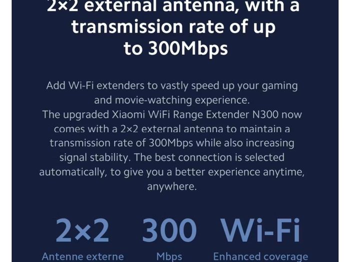 Xiaomi WiFi Range Extender N300