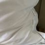 New 100% cotton crisp white 65cm x 65cm French ladder stitch Oxford pillowcase Image 5