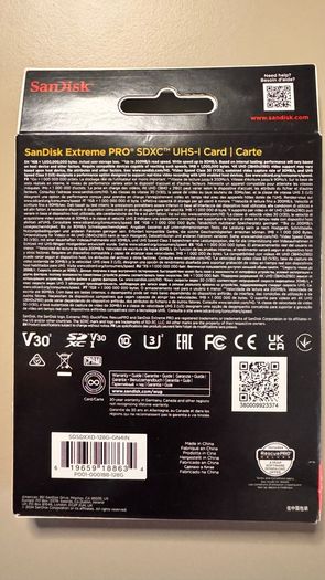 SanDisk Extreme Pro 128Gb