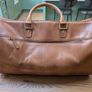 Paul Costello Genuine Leather Overnight / Travel Bag Image 2