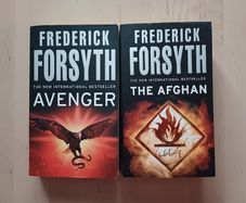 The Afghan & Avenger by Frederick Forsyth (Spy Espionage Paperbacks 2007)