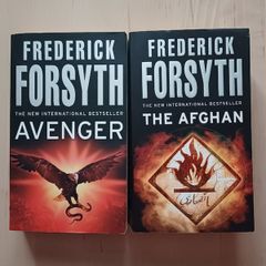 The Afghan & Avenger by Frederick Forsyth (Spy Espionage Paperbacks 2007)