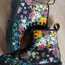 Dr.Martens floral boots UK2.5 Image 2