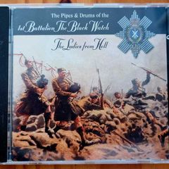 CD's The Ladies from Hell by The Pipes & Drums of the 1st Battalion The Black Watch, 1998 Edition, VG condition.