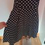 BNWT Lady Vintage Made in London ruby shawl black polka dot midi dress size UK16 EU44 Postage included Image 3