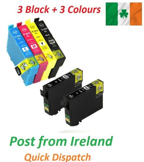 Ink 603xl Cartridge For Epson Wf-2810dwf Wf-2830dwf Wf-2835dwf Wf-2850 XP2100 XP 2105 XP 3100 XP 4100 XP 4105