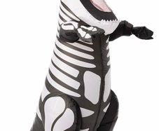 Inflatable Halloween Costume Skeleton Dinosaur Full Body T-Rex Inflatable Costume - Adult Unisex One Size (FREE POSTAGE)