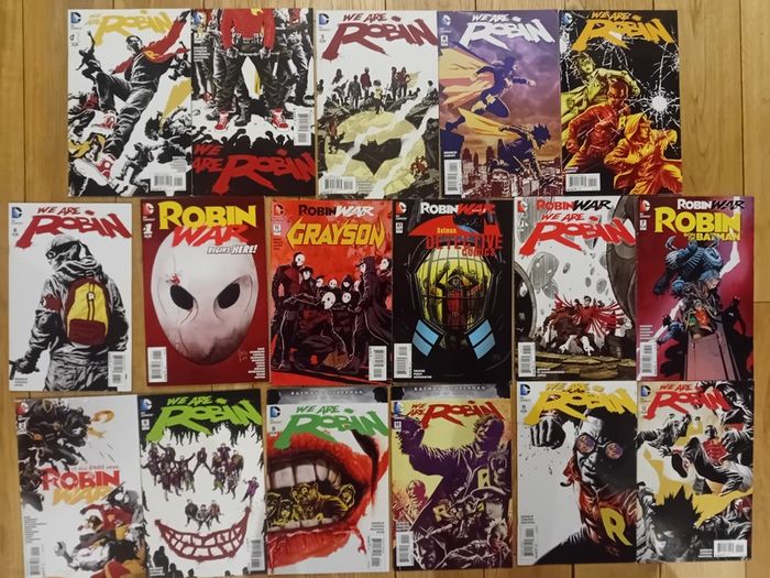 DC miniseries: Batman, Superman, Wonder Woman, Robin