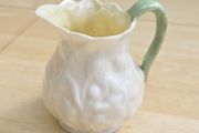 Antique Belleek 2nd Period Black Mark Small Jug
