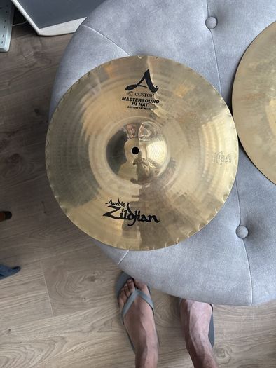 Zildjian Custom A Mastersound 14" hi hat