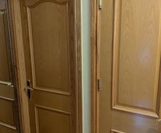 4x Solid wood doors + 2x with glass