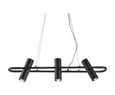 Search Light 3 Light Hanging Pendant Bar Cylinder