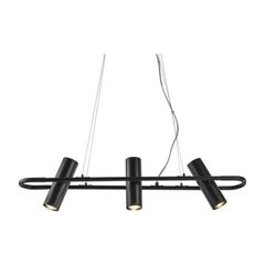 Search Light 3 Light Hanging Pendant Bar Cylinder