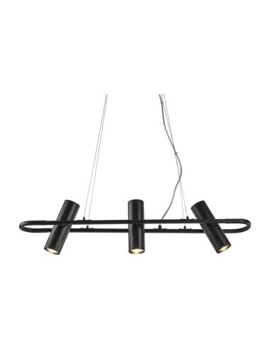 Search Light 3 Light Hanging Pendant Bar Cylinder