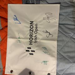 Irish Open 2021 Signed Flag