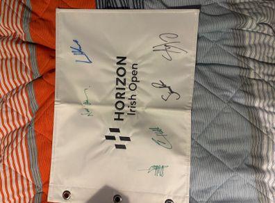 Irish Open 2021 Signed Flag