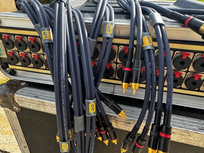 VDC 1/4" to RCA - 16 channel Stereo Patchbay