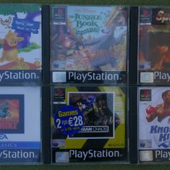 PS1 Sony PlayStation 1 games (20 each)