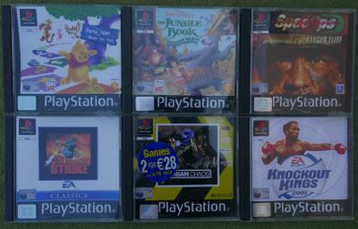 PS1 Sony PlayStation 1 games (20 each)