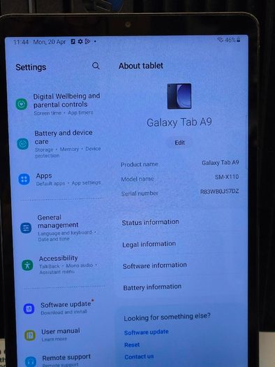 Samsung Galaxy Tab A9 8.7" 64GB (2023) Graphite WiFi Android Tablet/ Used, Excellent