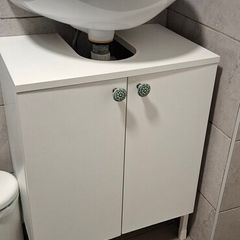 bathroom under sink cabinet
