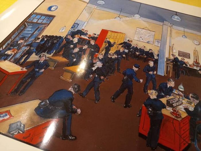 Vintage Posters Post Office Grace L. Golden