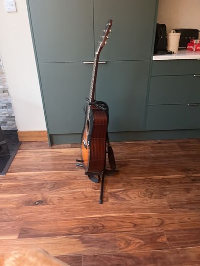 Guitar and stand