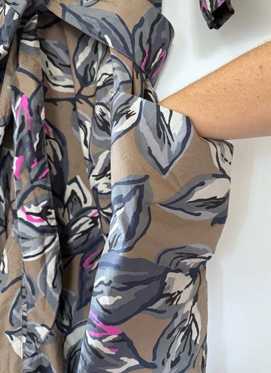 Max Mara floral printed midi dress