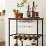 New Serving Trolley With Wine Rack - FREE P&P Image 5