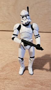 Star Wars Phase II Clone Trooper Dirty Armor 3.75 " Scale As New Out Of Pack