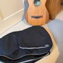 Fender MA-1 3/4 Acoustic Guitar Natural With Padded Stagg Gig Bag Image 4