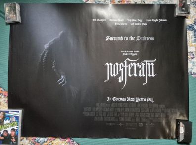 Nosferatu Cinema Horror Movie Film Quad Poster