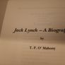 Jack Lynch A Biography Book For Sale Here Image 4