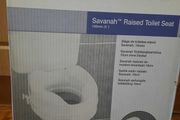 Savannahs 4" raised toilet seat