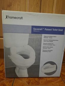 Savannahs 4" raised toilet seat
