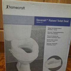 Savannahs 4" raised toilet seat
