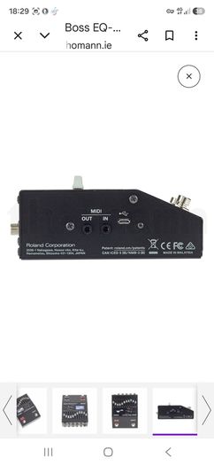 Boss EQ-200 Graphic Equalizer pedal