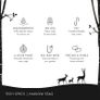 160 LED Reindeer with Sleigh Christmas Decoration Warm White Lights Timer Indoor Outdoor Image 4