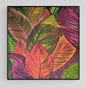 Original hand paint picture, painting by Strzala