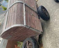 Two Wheel dog trailer