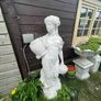 Vintage Concrete flower pots Image 7