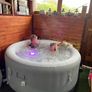 Lay Z Spa St Lucia EnergySense AirJet 3 Person Hot Tub Jacuzzi Image 2