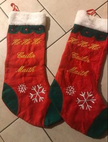 christmas stockings - Ho Ho Ho Cailin Maith