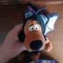 Vintage Warner Bros Studio Store Exclusive Halloween Scooby Doo as Bat Beanie Soft Toy Image 3
