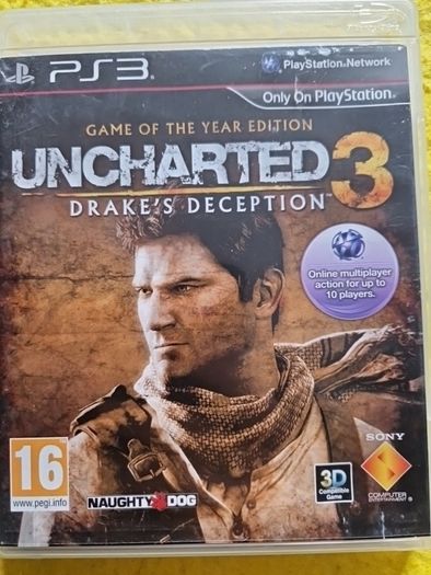 Uncharted 3 Drakes Deception PlayStation3 ps3 games Original